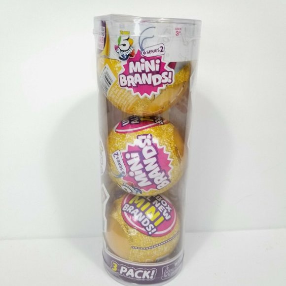 5 Surprise Mini Brands Collectible Toy 3 Pack - Picture 1 of 5